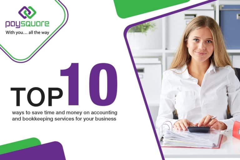 save time and money on accounting and bookkeeping services