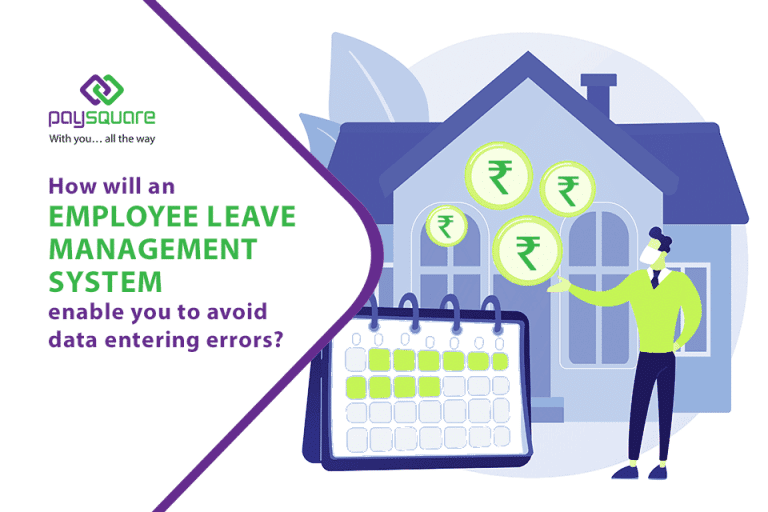 Avoid data entering error using employee leave management system