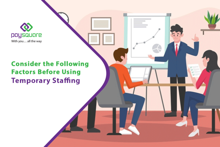 consider following points before using temp staffing