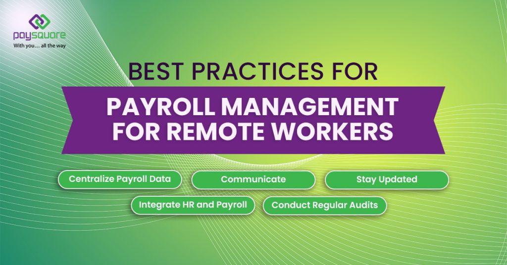 Best Practices for Payroll Management