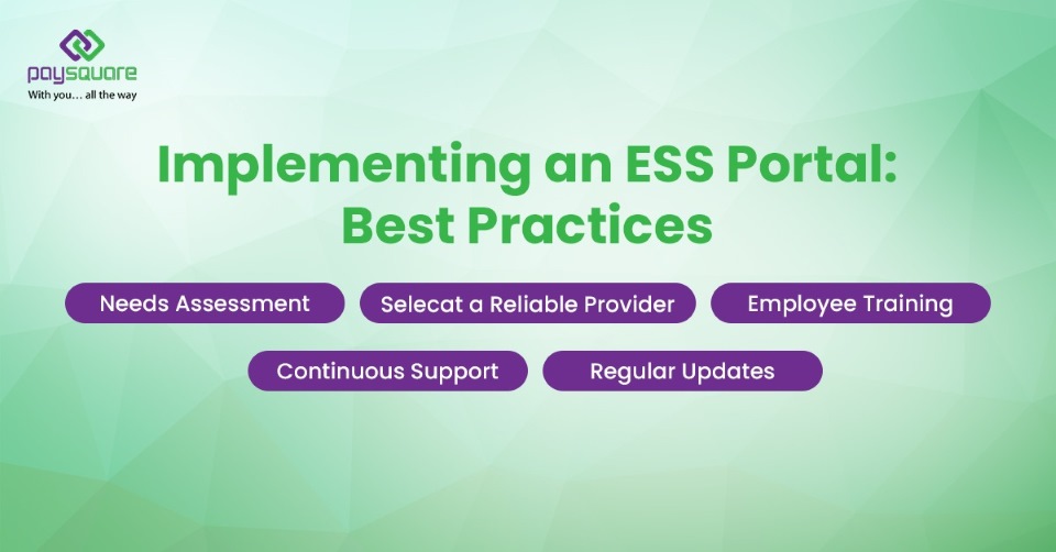 Implementing an ESS Portal Best Practices